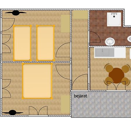 Katalin Apartmanhaz Miskolc Exteriör bild